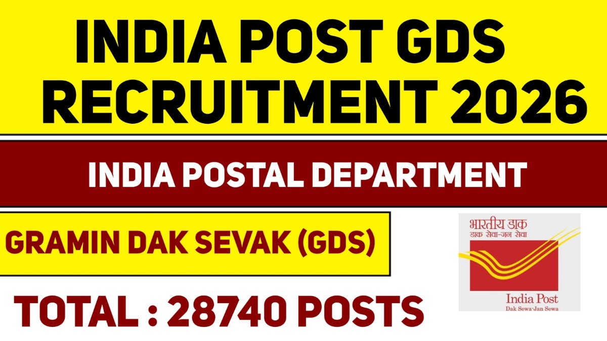 india post office gds recruitment 2026