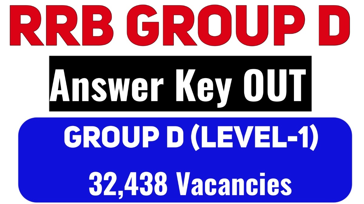 RRB Group D Answer Key OUT