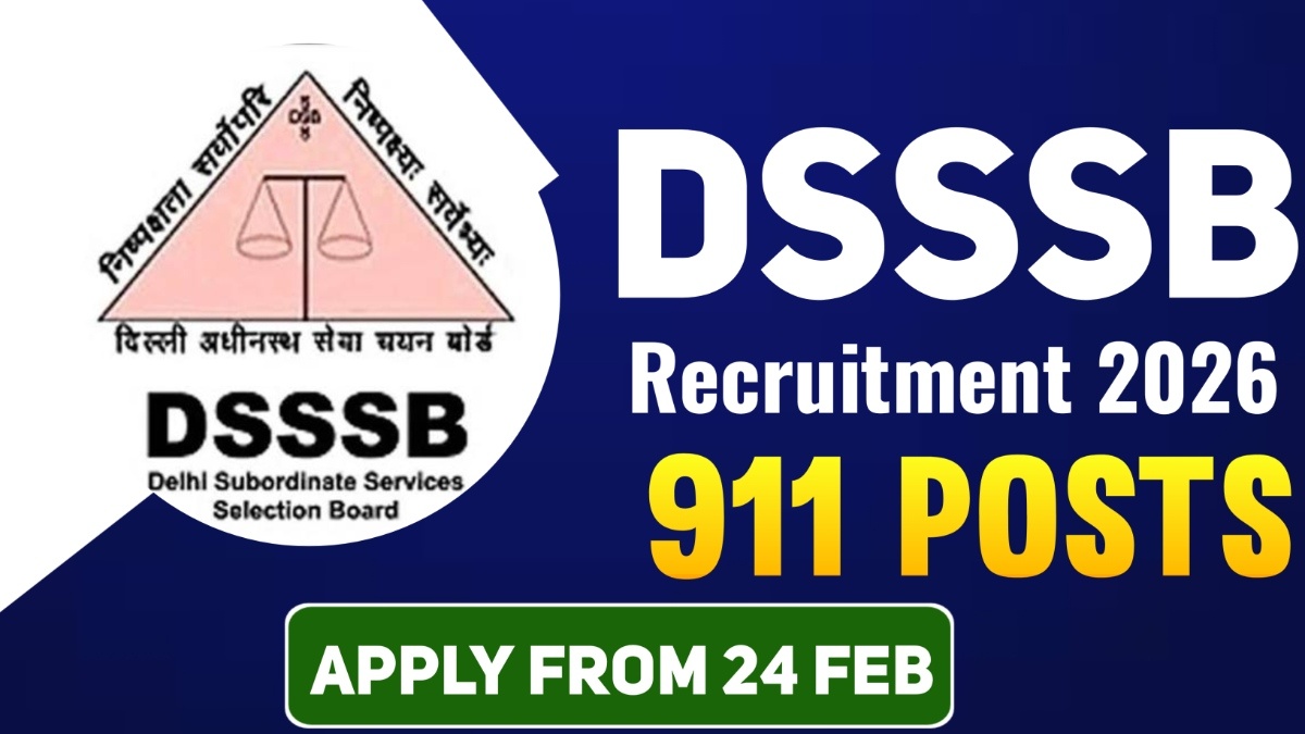 DSSSB JE, AE, ASO & Legal Assistant Recruitment 2026 – Apply Online