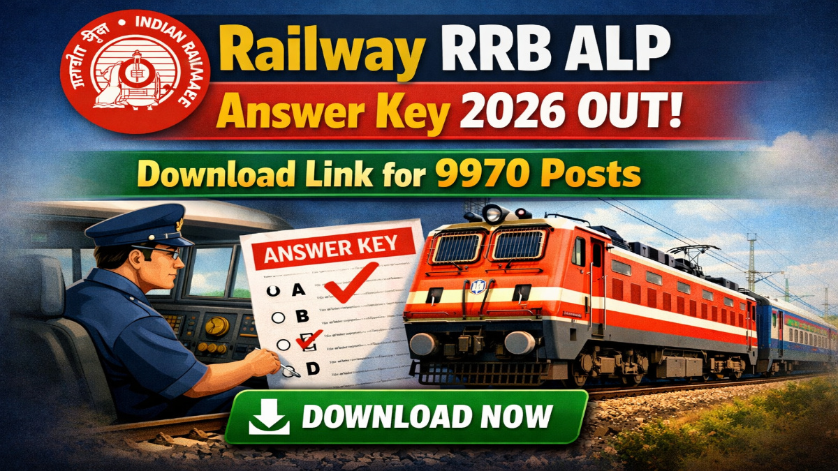 Railway RRB ALP Answer Key 2026 OUT Download Link
